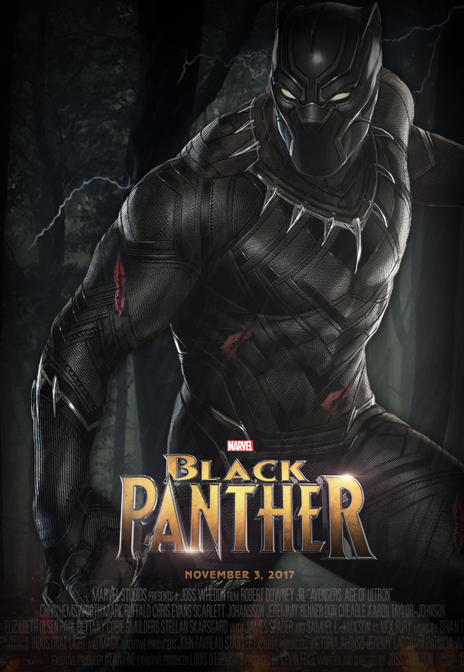 Marvel's Black Panther 2017 Poster HD by JunkyardAwesomeness on ...