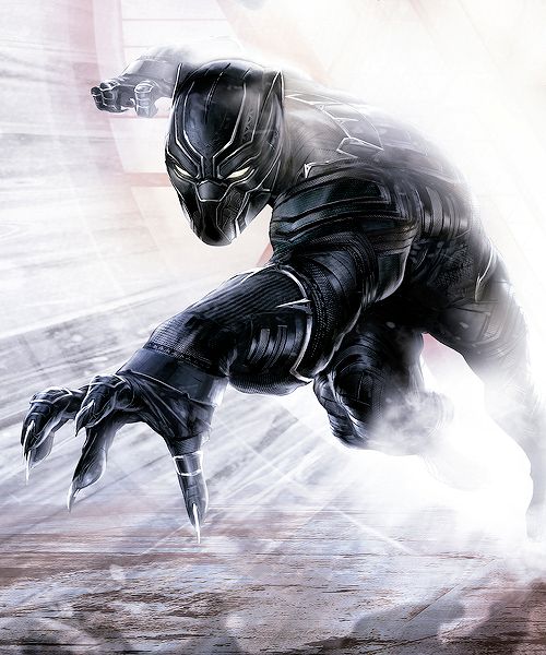 Black Panther in new promo art for Captain America: Civil War ...