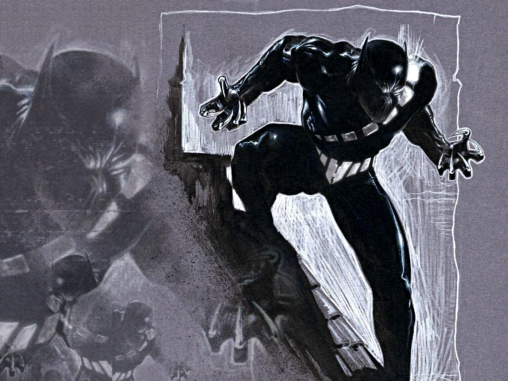 Comics Forever, The Black Panther: Art Gallery // character...