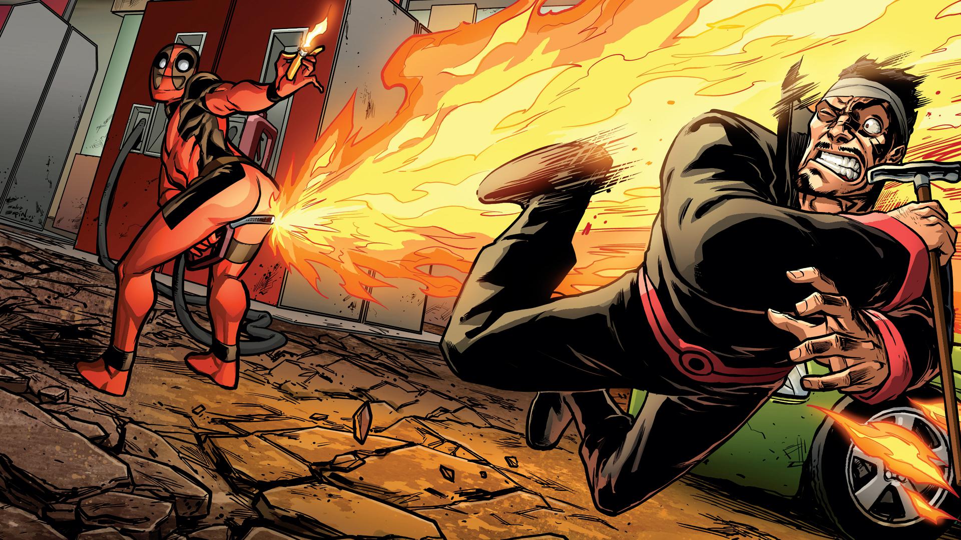 Deadpool Gas Fart Marvel Android wallpaper,comics HD wallpaper ...