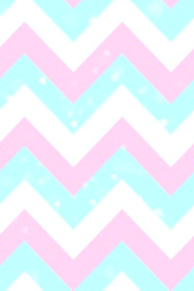 Pink, blue, and white chevron wallpaper pattern. | cute ...