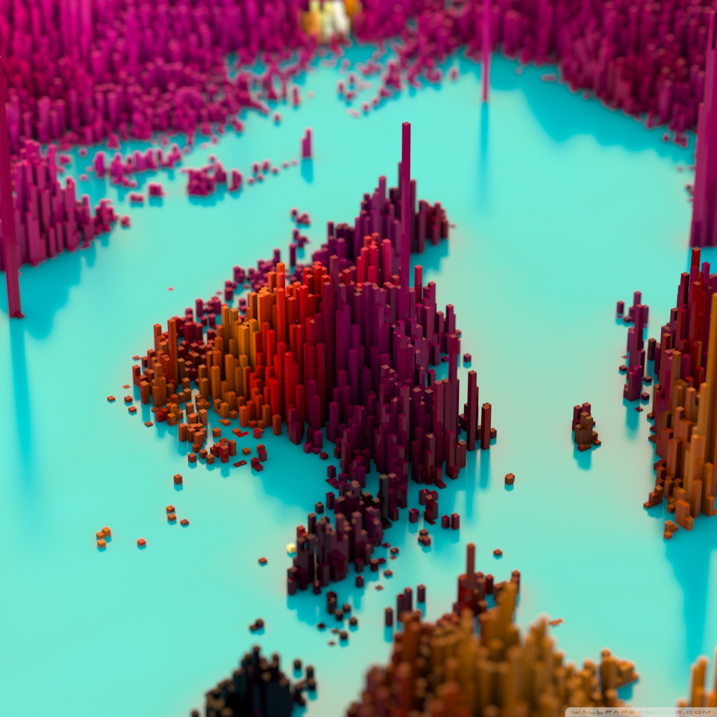 Pixel Landscape HD desktop wallpaper : High Definition ...