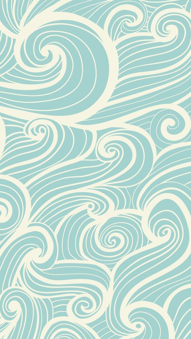 iphone wallpaper blue waves - pattern | iPhone 5 Wallpapers ...