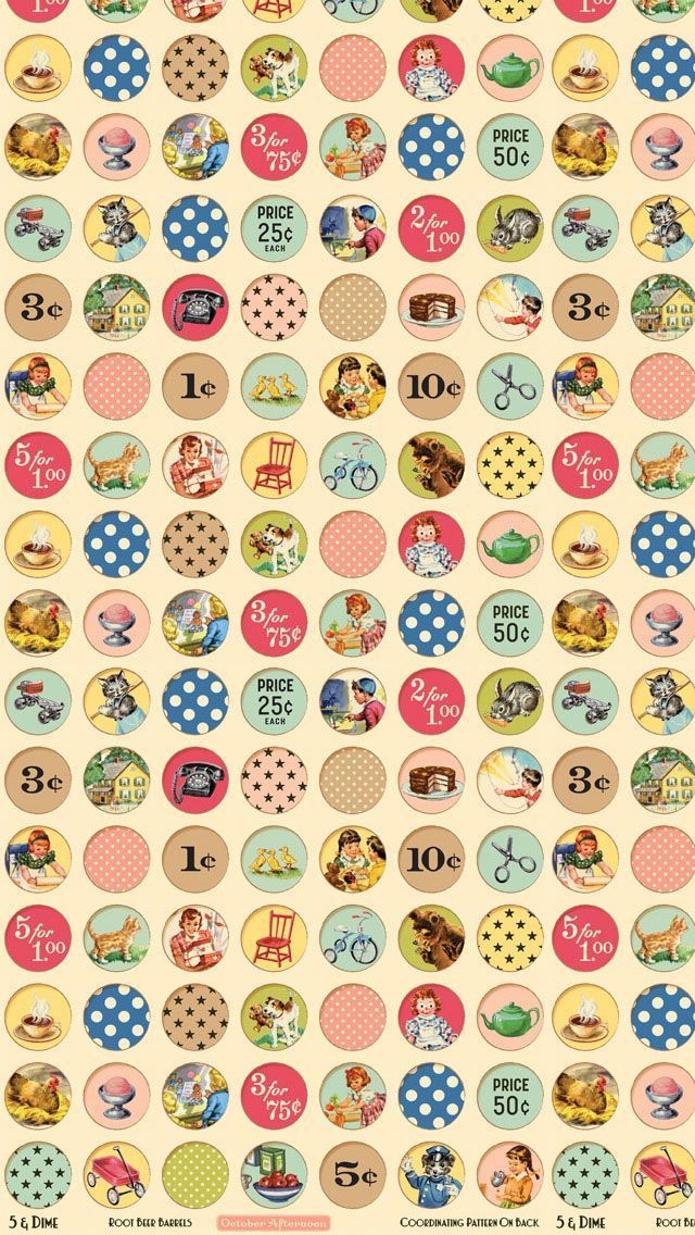 Cartoon circular pattern iPhone 5s Wallpaper Download | iPhone ...