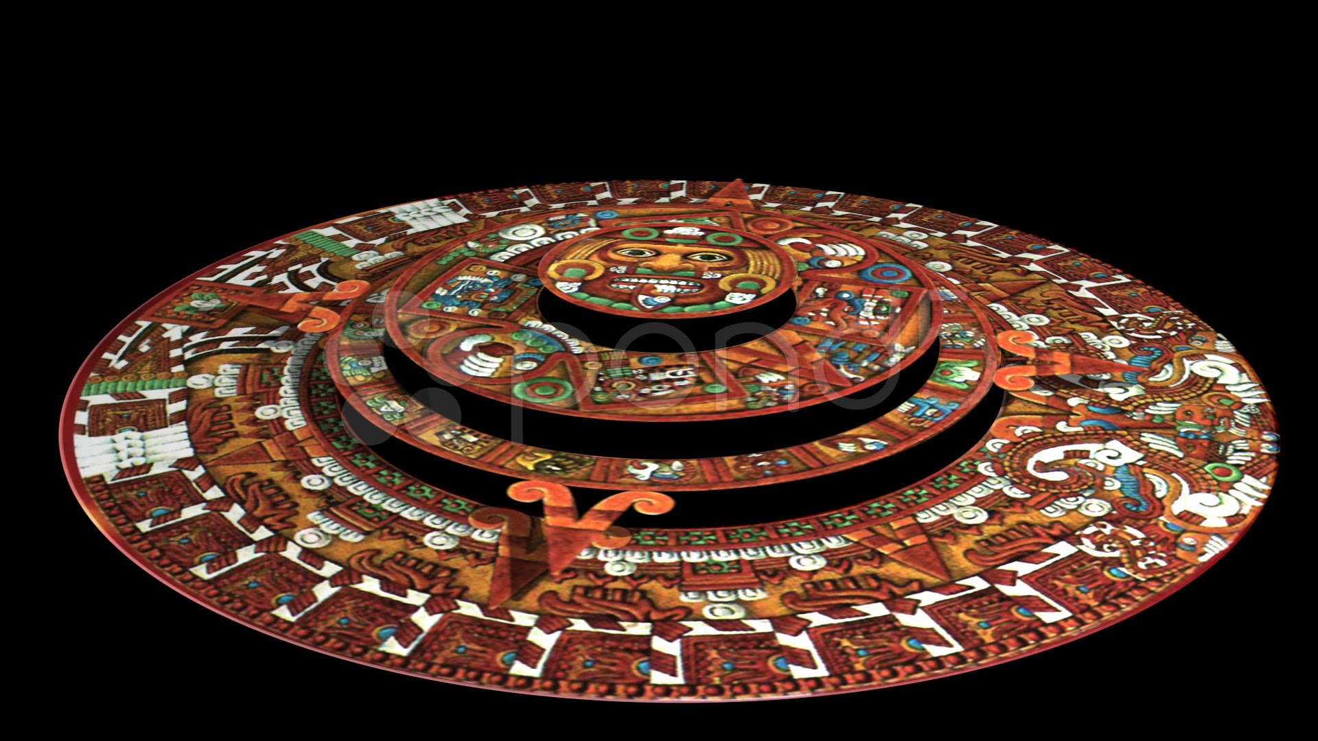 Mayan Calendar Countdown To 2012 Technically Aztec Not Mayan