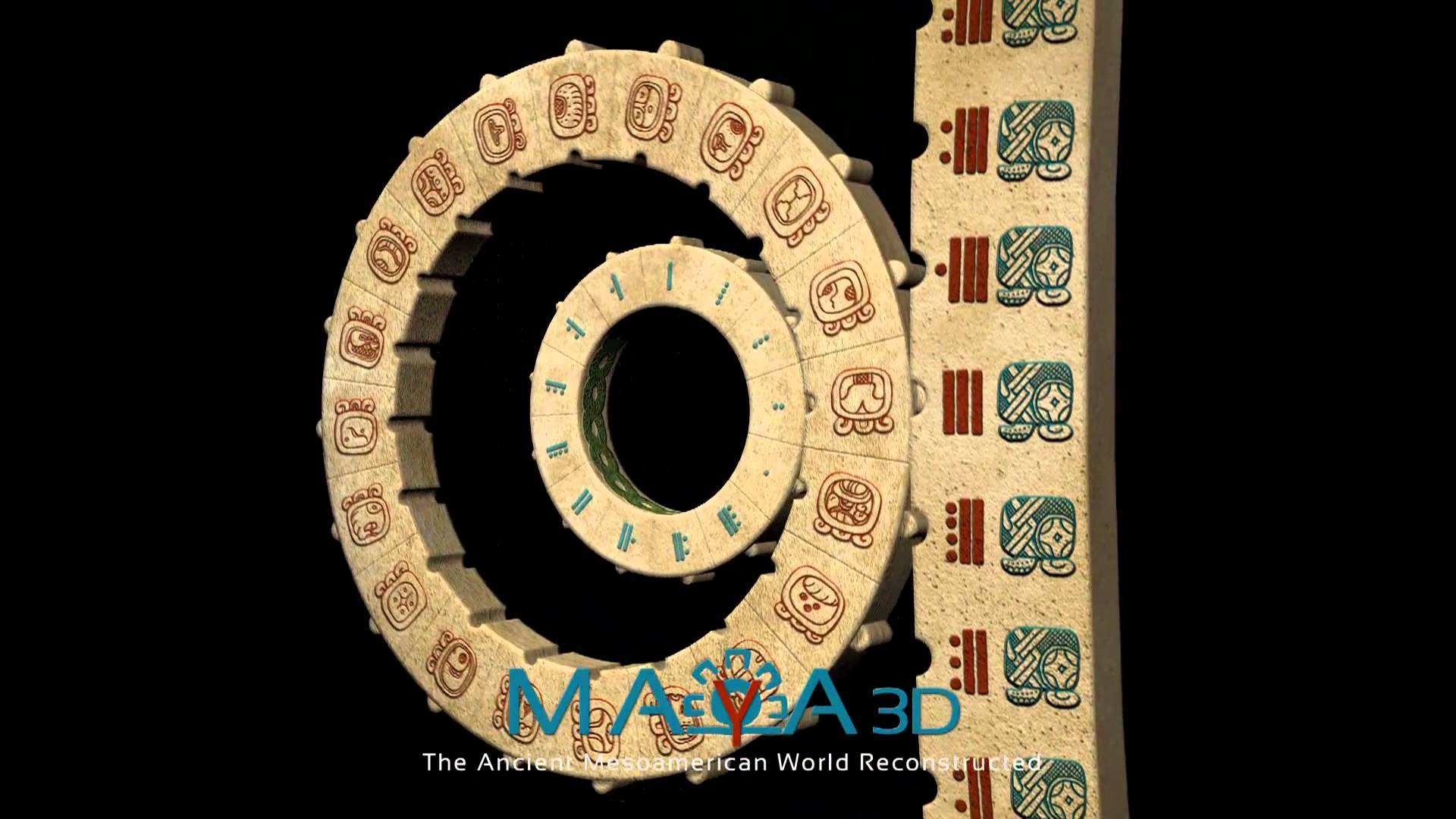 Maya Calendar - 3D Animation - YouTube