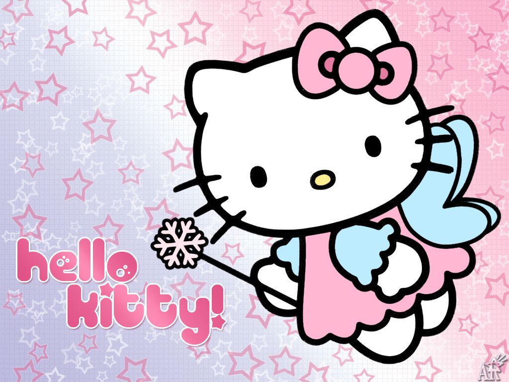 1024x768px Cute Pink Wallpaper Hello Kitty