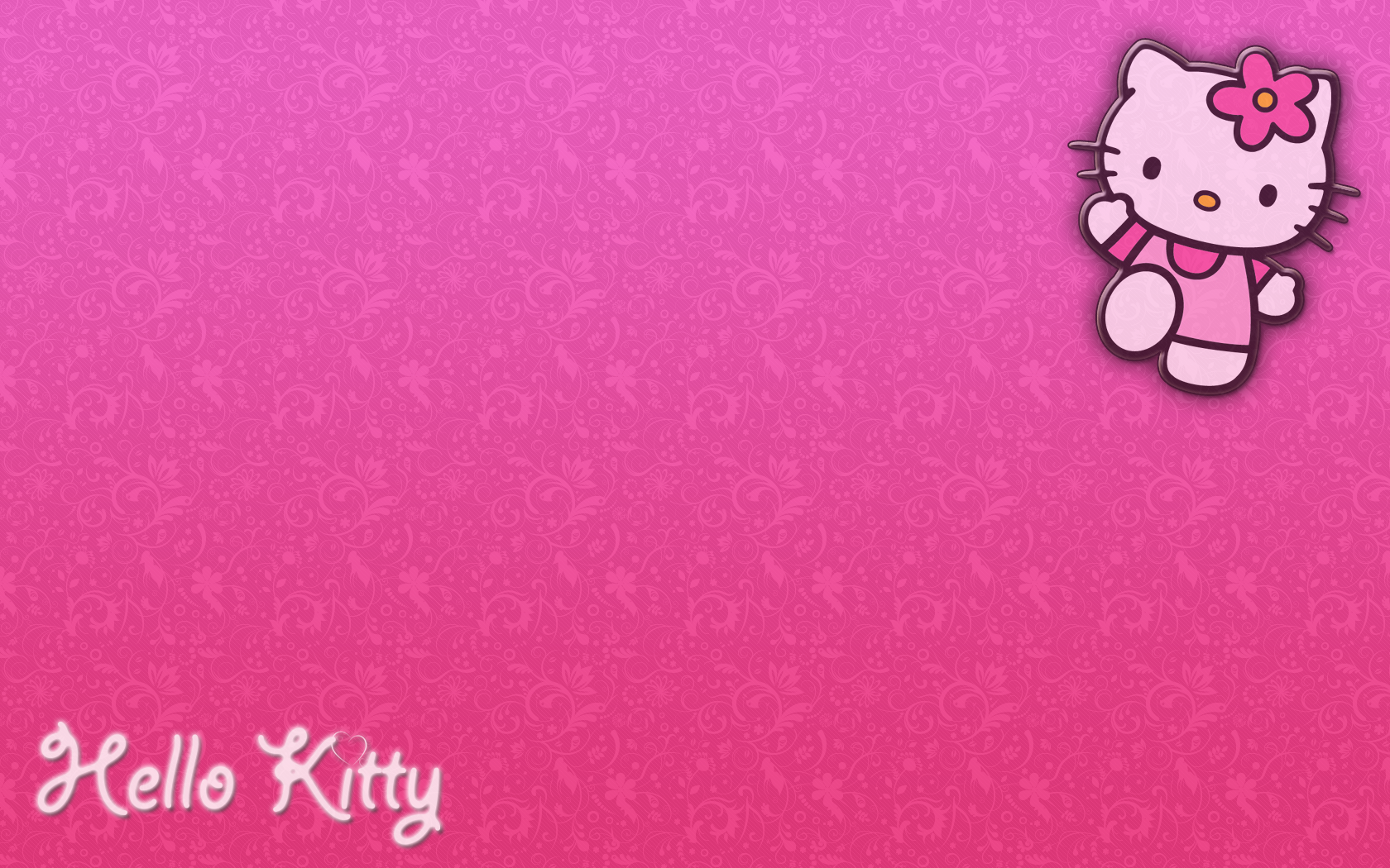 hello kitty pink flowers  Other  Anime Background Wallpapers on Desktop  Nexus Image 2558287