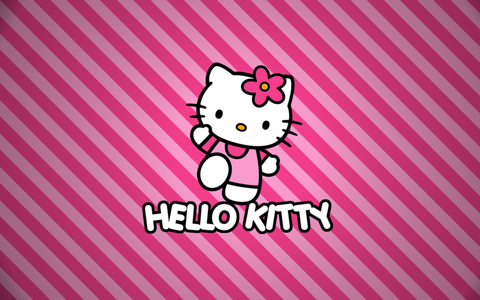 Wallpapers Fre: Pink Background Hello Kitty Wallpaper