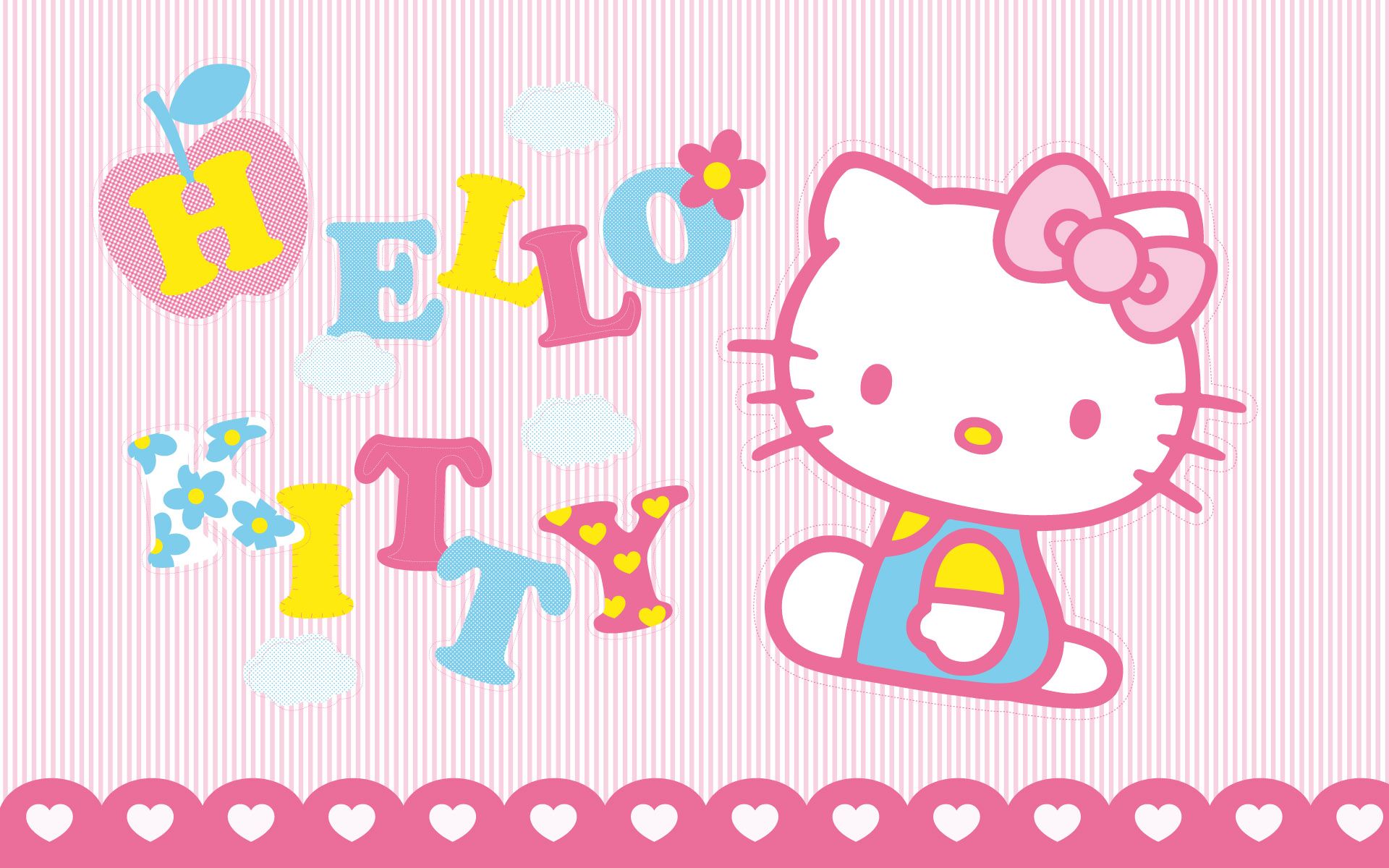 Hello Kitty Wallpaper Pink 234846