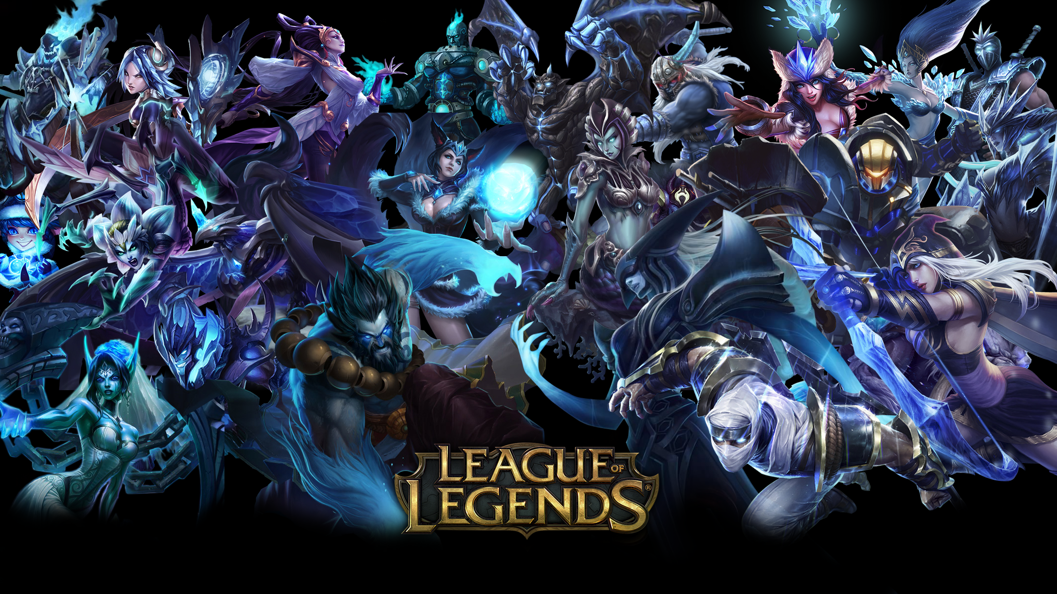 A page full of nice wallpapers of League of Legends