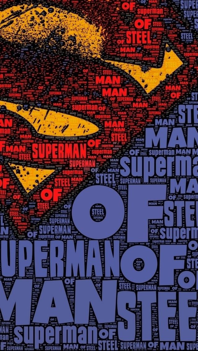Superman iPhone 5 wallpaper | Man of Steel | Pinterest | Man Of ...