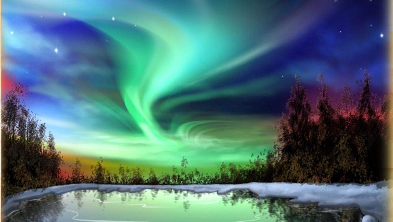 Northern Lights Wallpaper | Explore countries with us