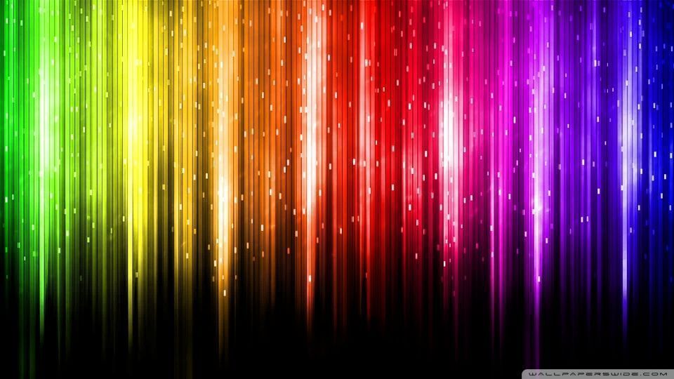 Digital Rainbow HD desktop wallpaper Widescreen High resolution