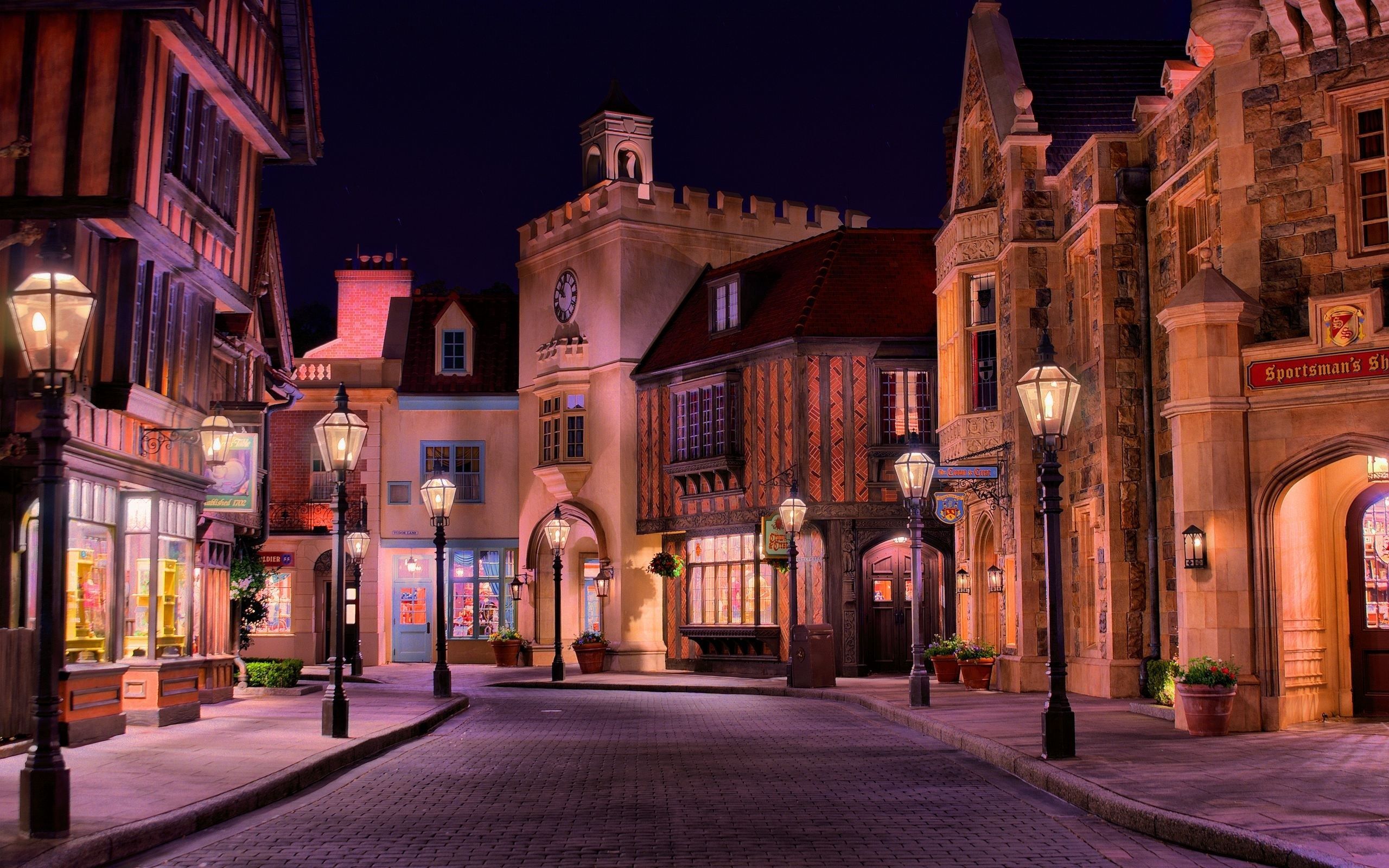 Romantic city street Wallpapers | Pictures