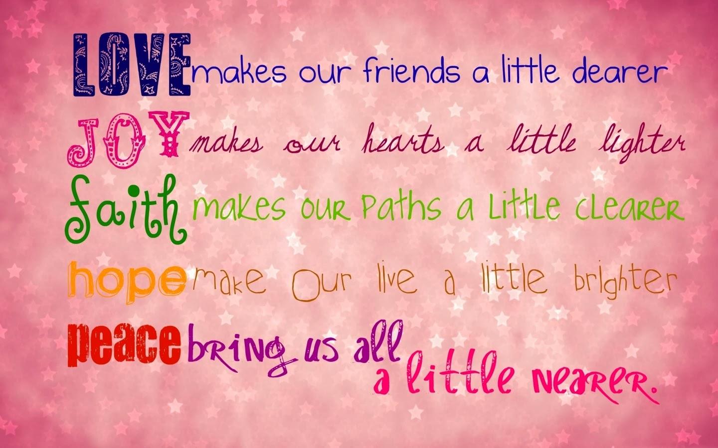 Cute Quotes Background Wallpaper Hd | HD Wallpapers Range