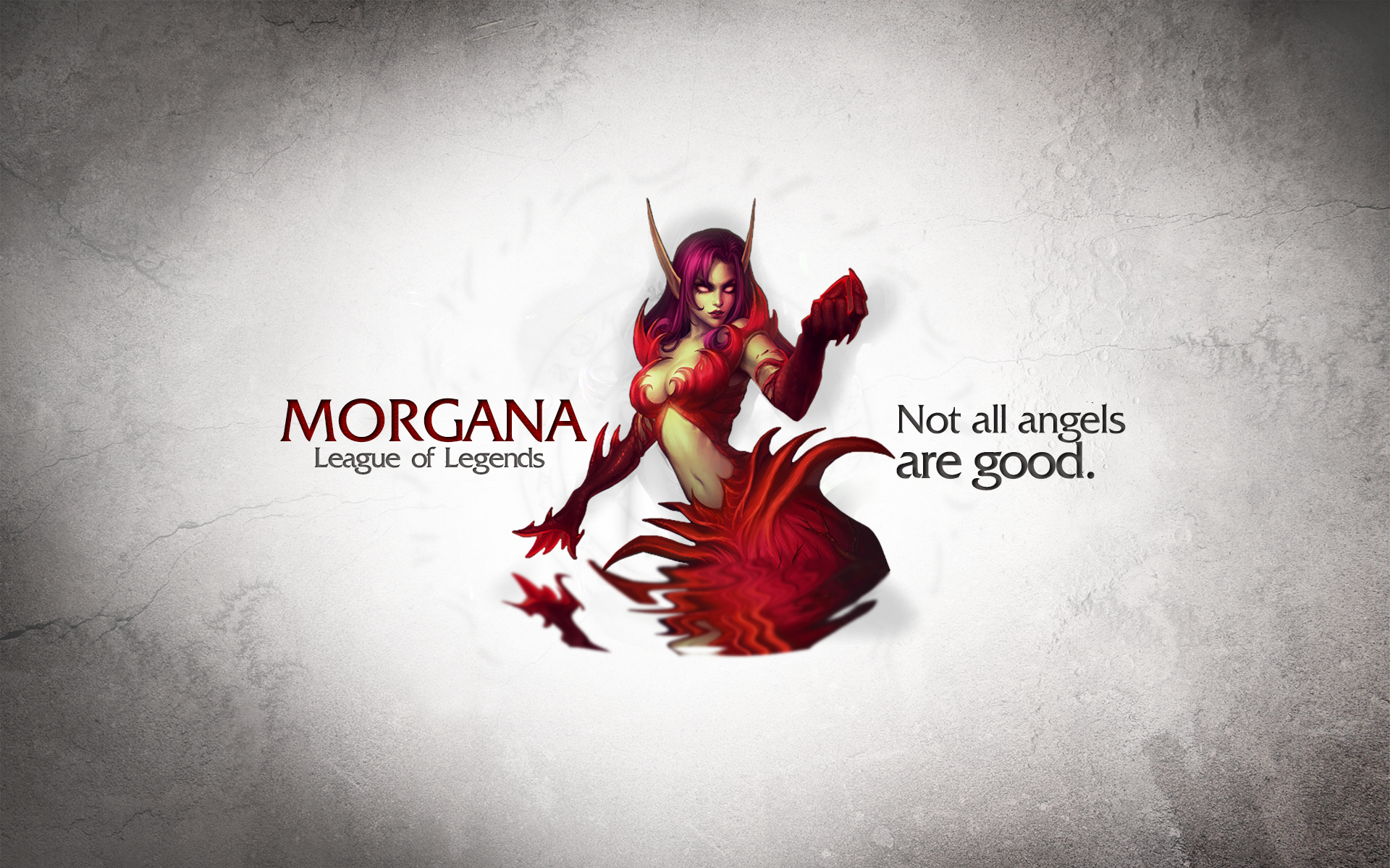 League of Legends Wallpaper - Morgana by SevionFX on DeviantArt