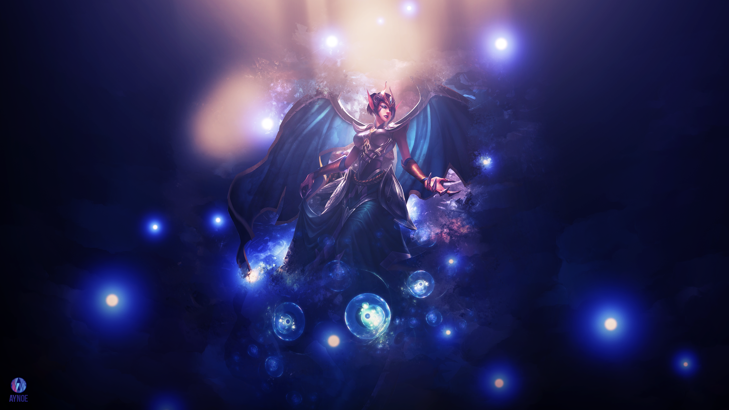 Morgana ~ League of legends - Wallpaper by Aynoe on DeviantArt