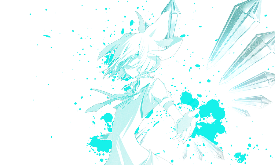 Cirno Wallpaper by Russiacakes on DeviantArt