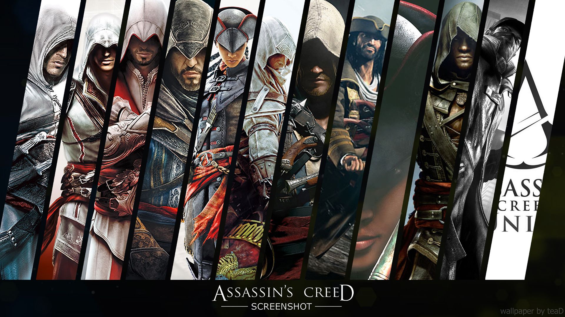 Assassins Creed UNITY Wallpaper 4K L E F by mastersebiX