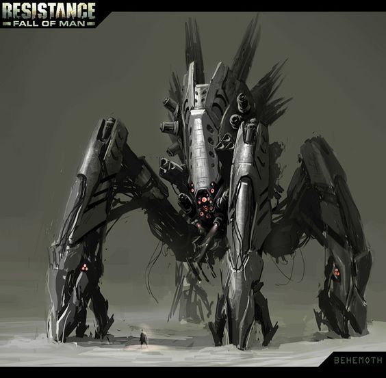 Resistance: Fall of Man Concept Art by Rodrigo Ribeiro | | Sci-Fi ...