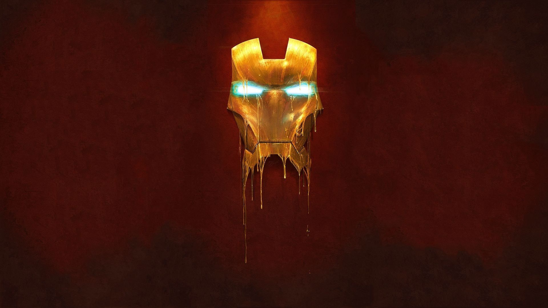 Ironman Melting Mask Wallpaper - DigitalArt.io