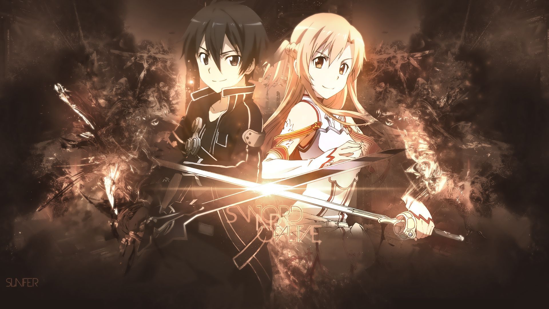 Sword Art Online Wallpapers Group 87 - image result for roblox gfx render sword art online wallpaper sword art sword art online kirito