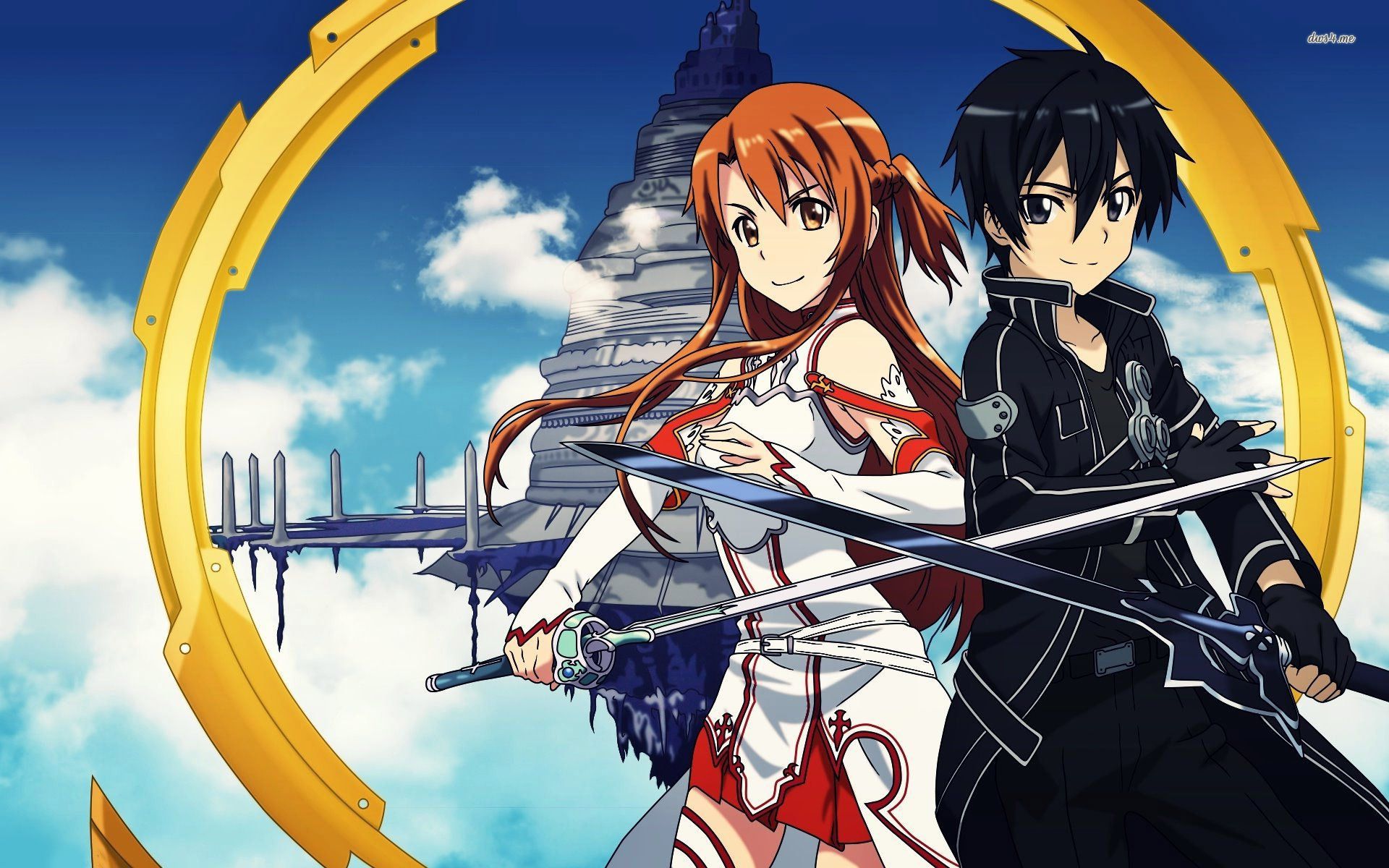 Asuna and Kirito - Sword Art Online wallpaper - Anime wallpapers ...
