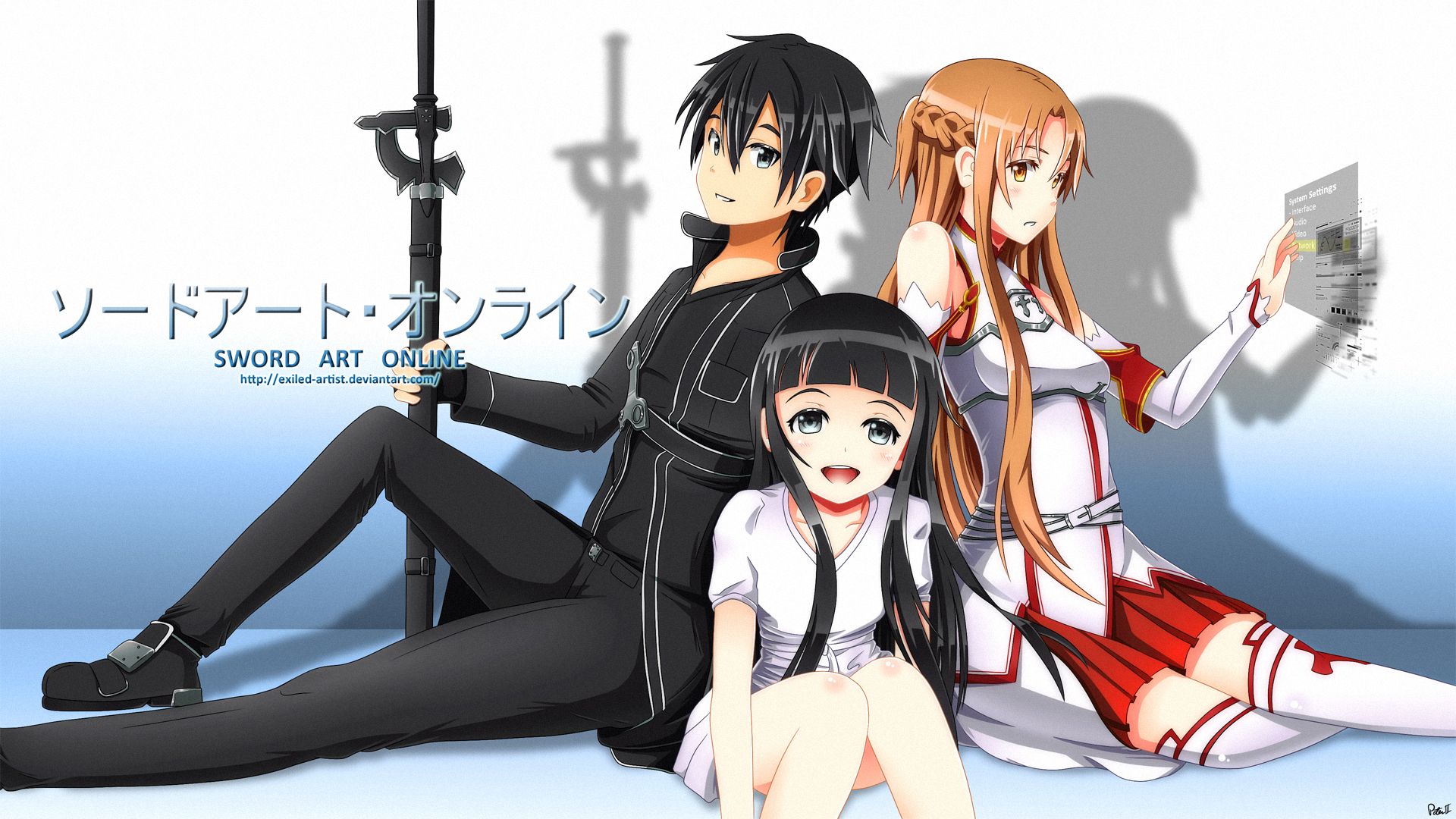 Sword Art Online SAO Anime Swords wallpaper, 1920x1080, 53144