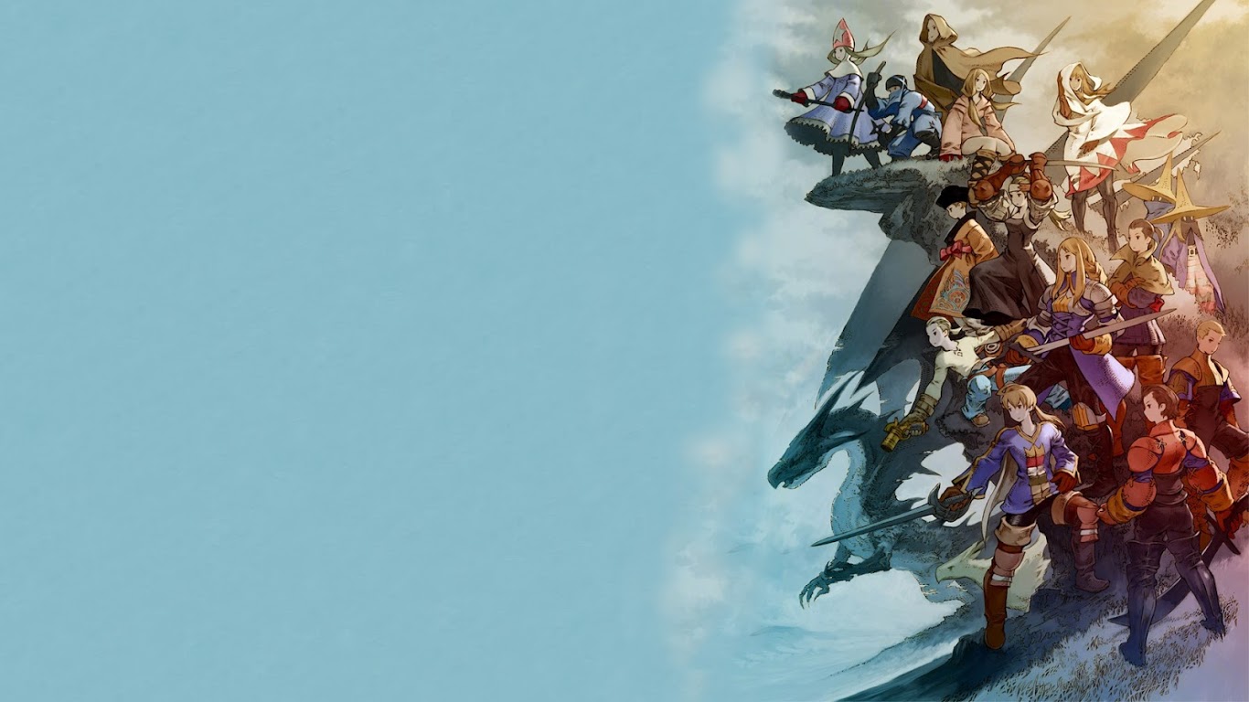 Wallpapers Final Fantasy Video Games Minimalistic Tactics High resolution