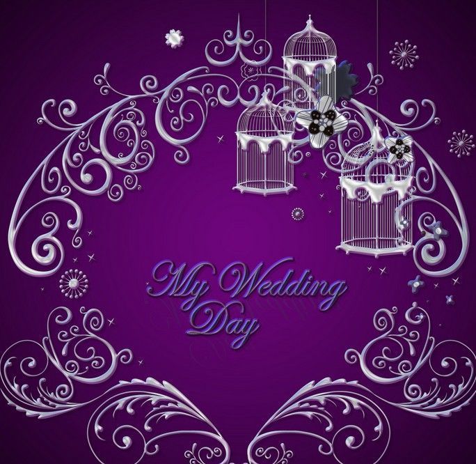 Purple background wallpaper for wedding | Purple Picture