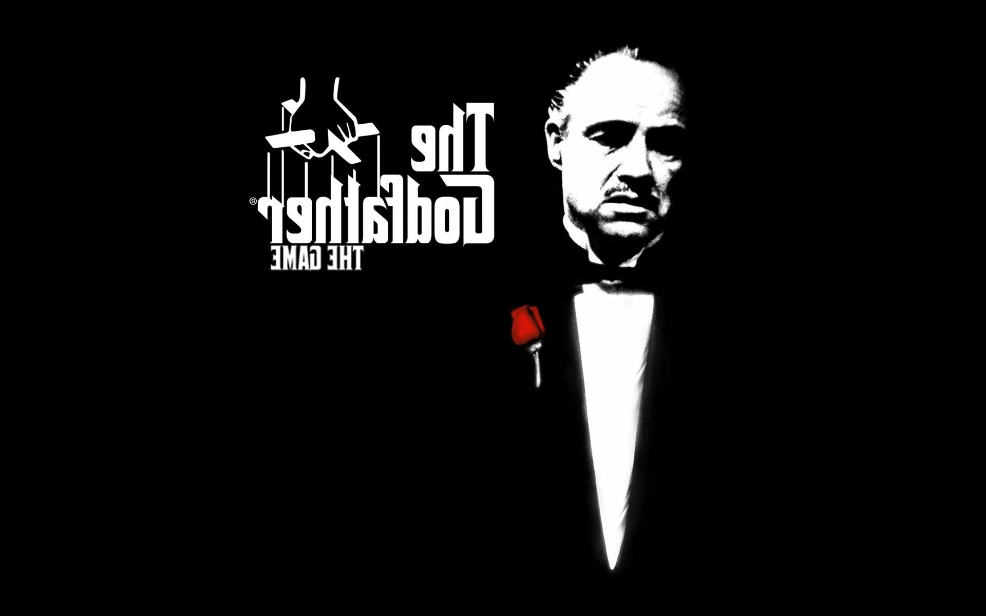 Godfather Marlon Brando Don Vito Corleone Black #Sf