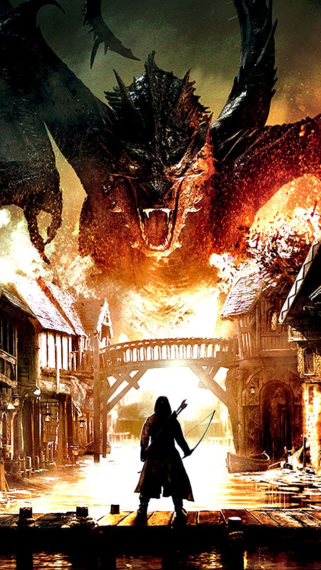 The Hobbit 3: The Battle of the Five Armies 2014 Movie & Smaug ...
