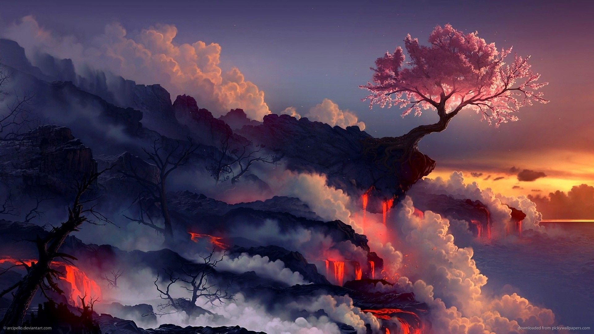 Download 1920x1080 Scorched Earth Wallpaper