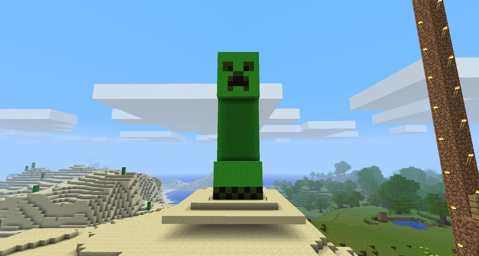 minecraft wallpaper mac creeper