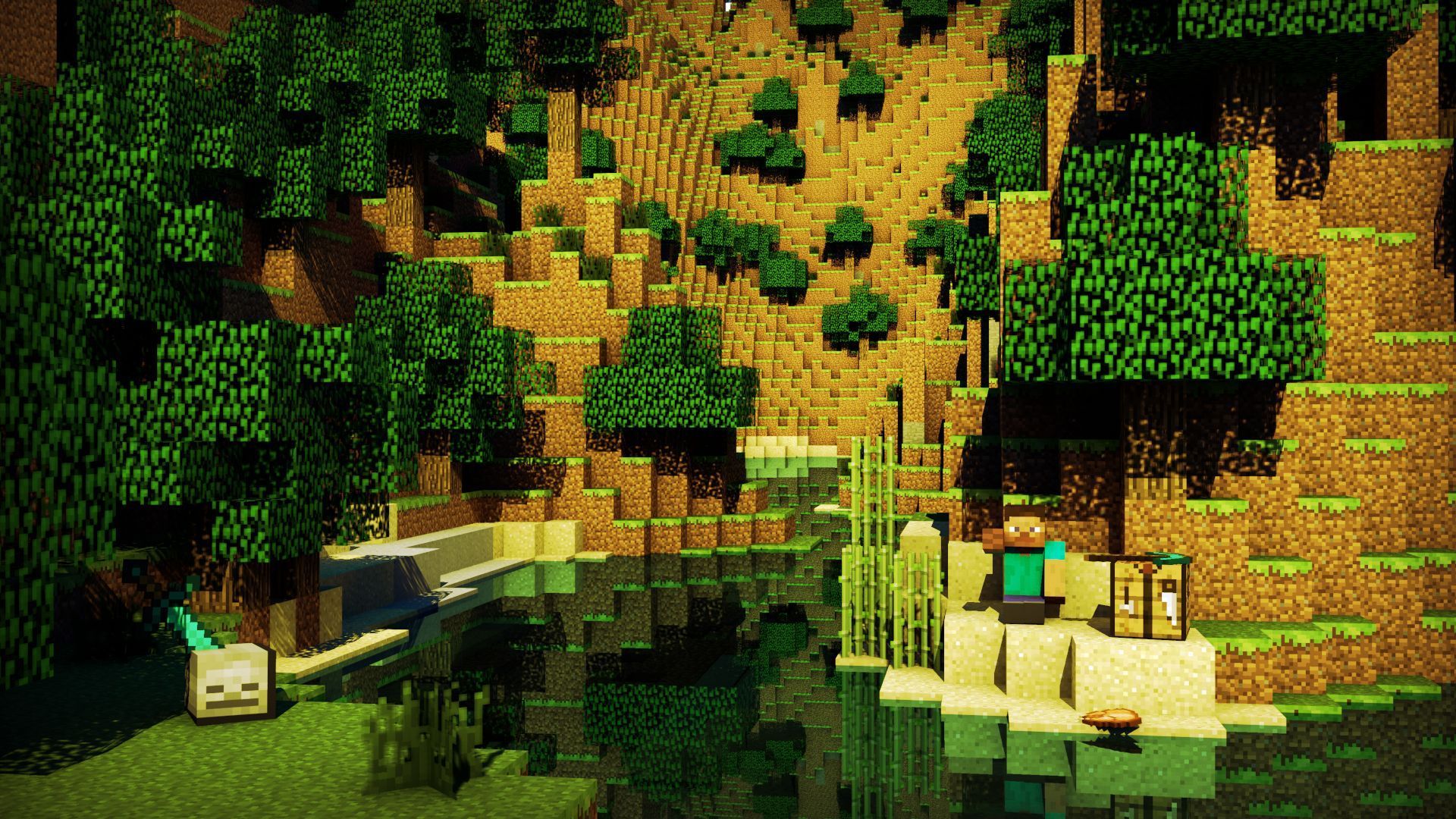 Download free minecraft wallpapers -