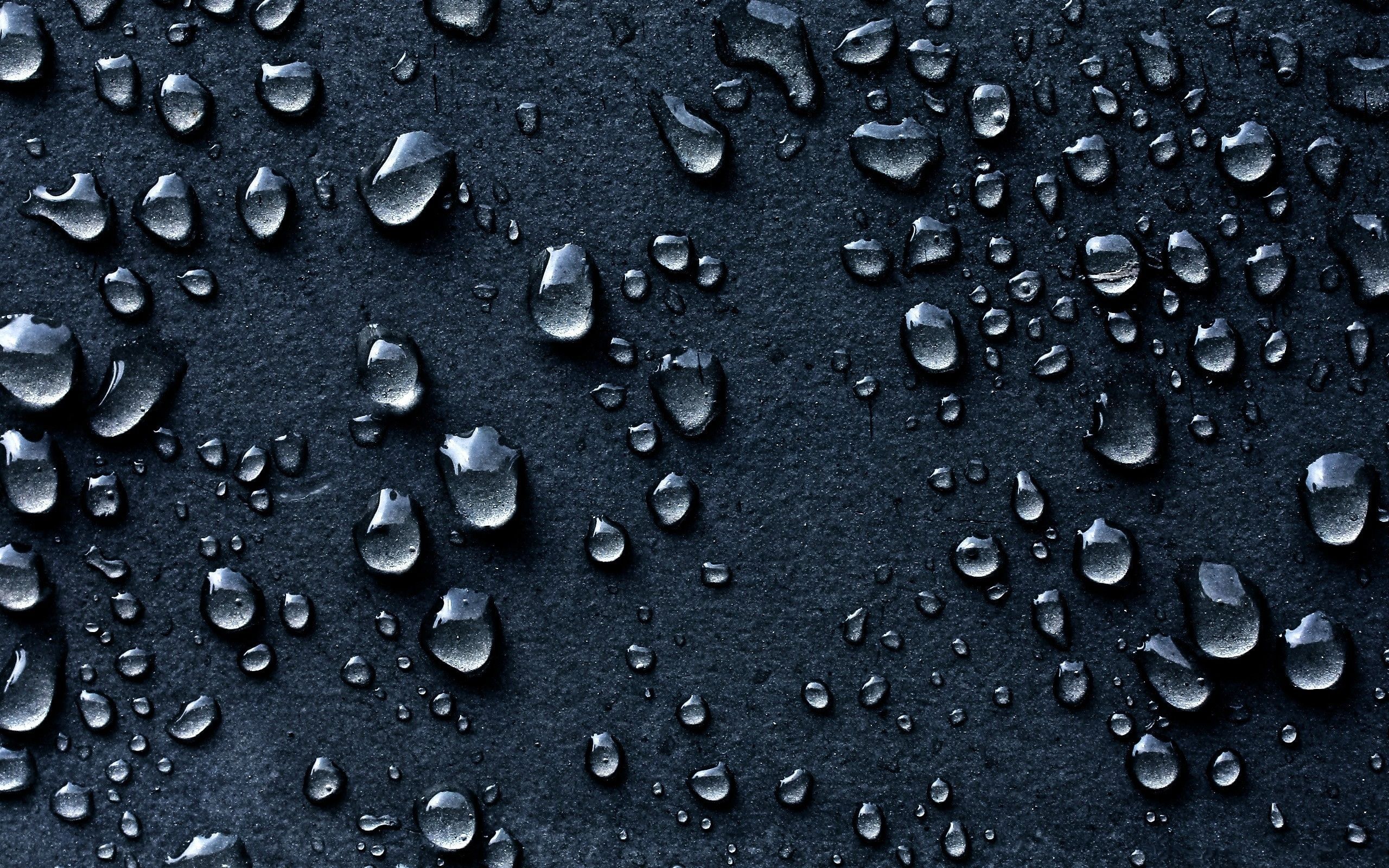 Water Drops Dark Background Mac Wallpaper Download | Free Mac ...