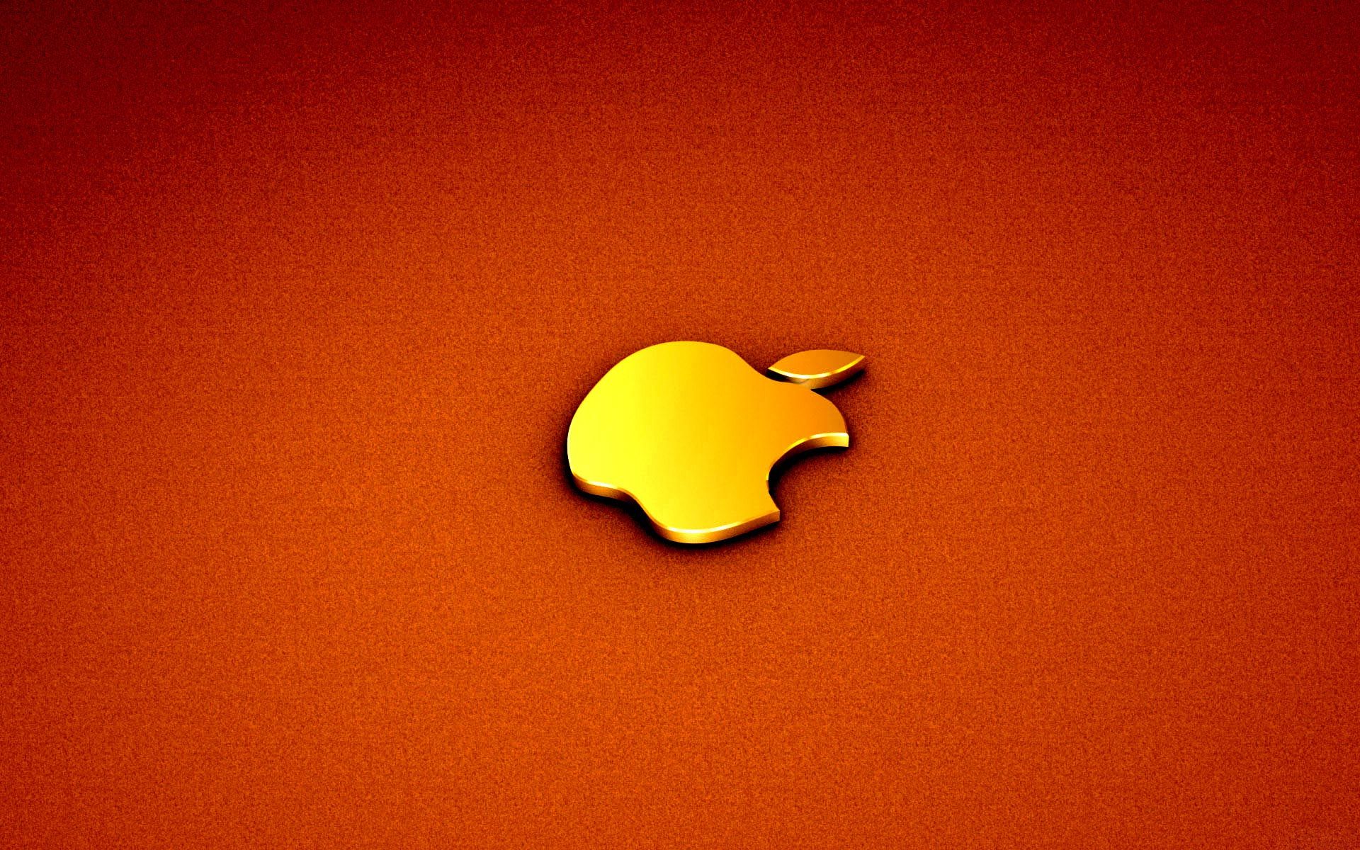 Desktop Wallpaper · Gallery · Computers · Golden Apple MacBook Pro ...