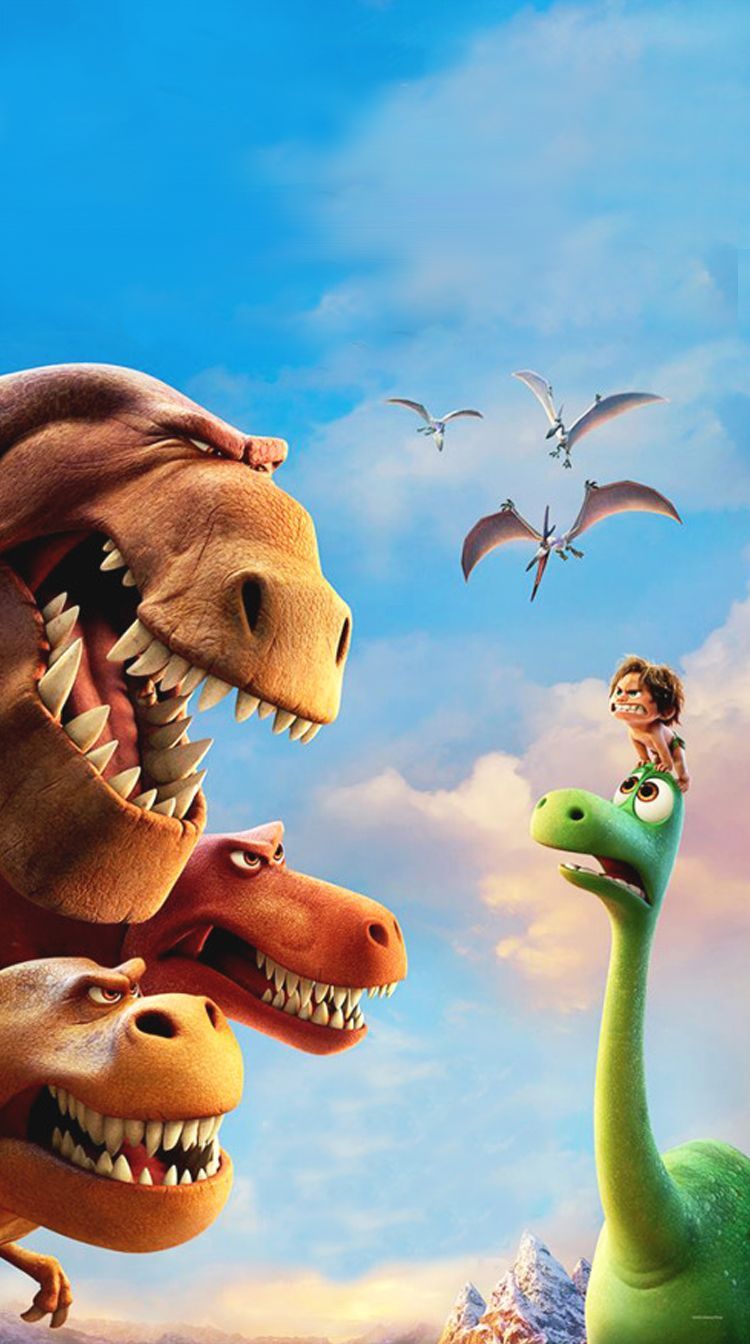 The Good Dinosaur: Downloadable Wallpaper for iOS & Android Phones ...