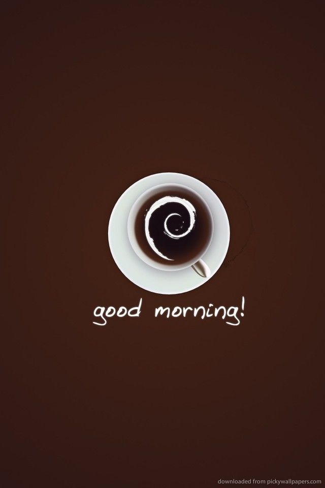 Download Good Morning Wallpaper For iPhone 4