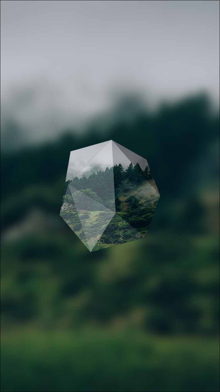 30+ Prismatic low poly free iphone 6 wallpapers | Designrazzi