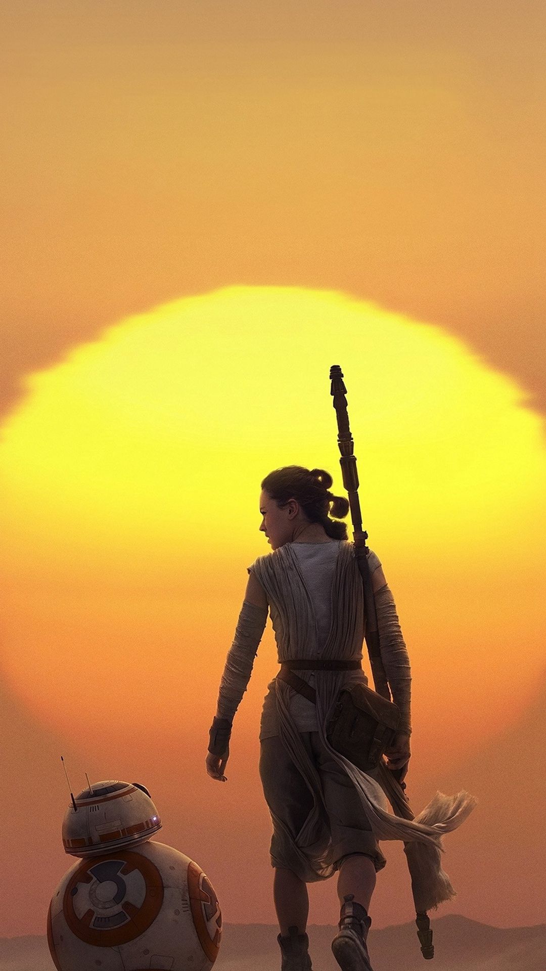 Force Awakens Starwars Art Rey iPhone 6 Wallpaper Download ...