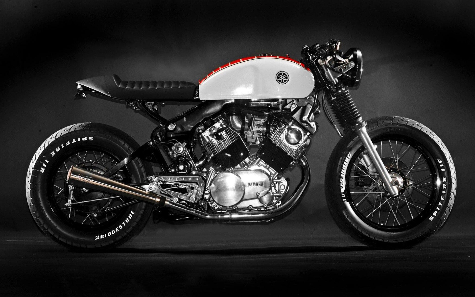 Yamaha Virago Cafe Racer, motorcycle, 1920x1200 HD Wallpaper and ...