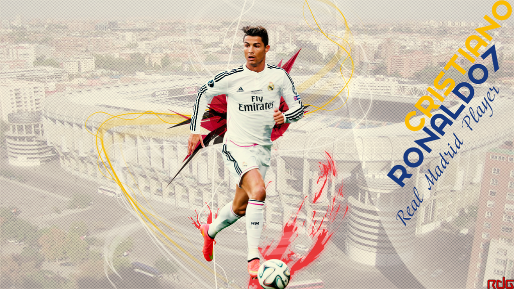 Cristiano Ronaldo Wallpaper by RedDevilsGraphic on DeviantArt