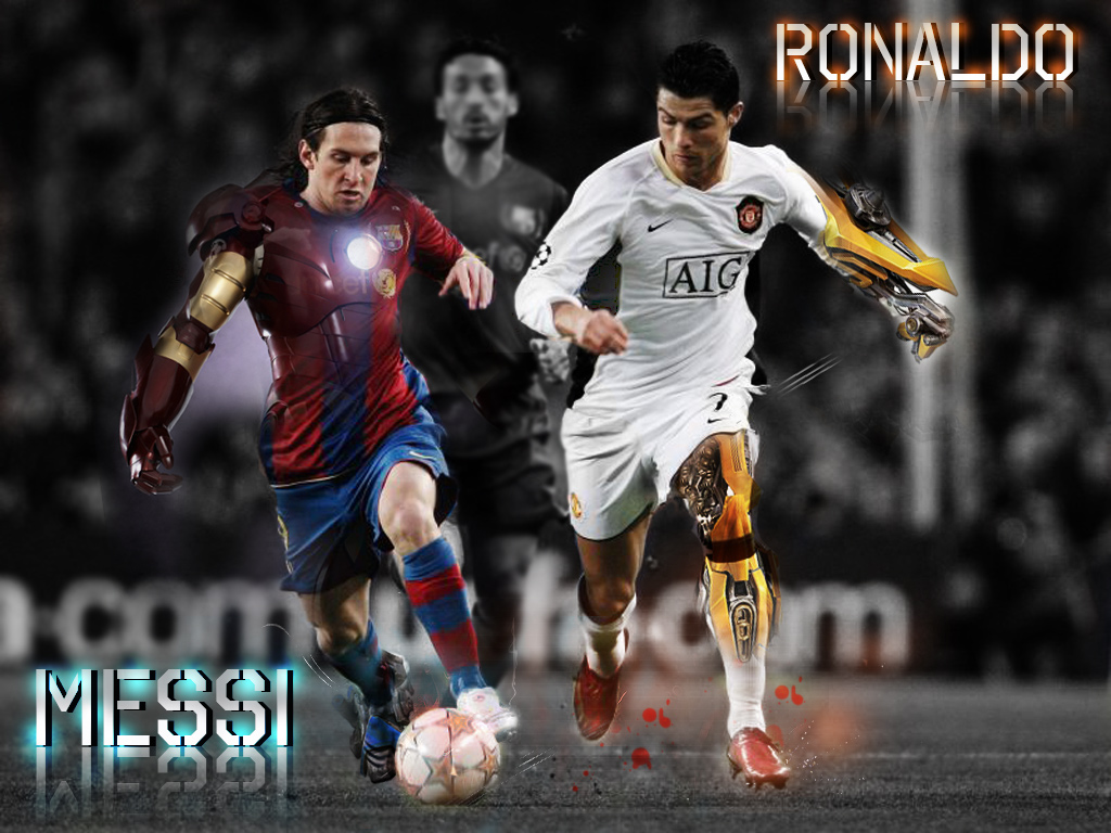 Free Messi Vs Ronaldo Wallpaper Wide @5G0 « Wallx