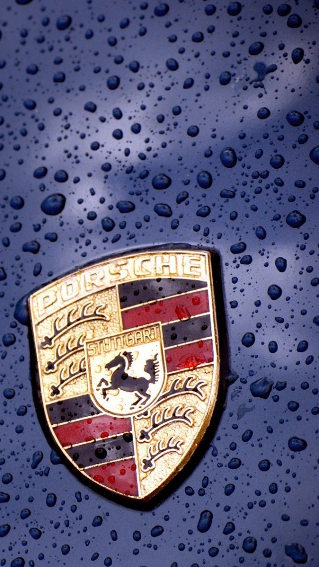 Simple Porsche Logo Wallpaper - Free iPhone Wallpapers