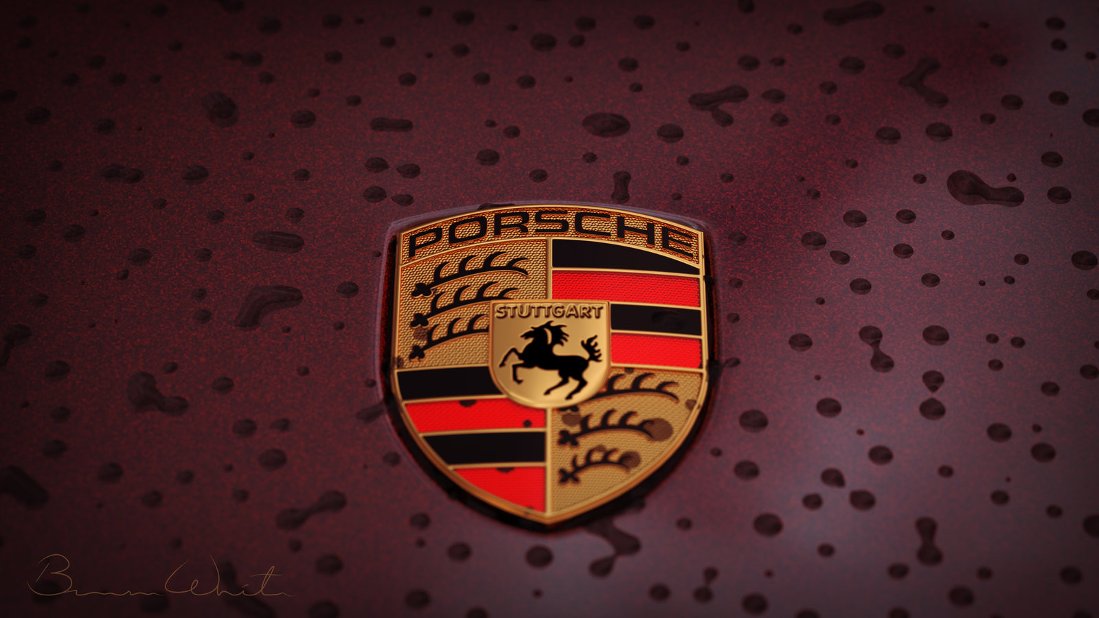Porsche Emblem by polygonbronson on DeviantArt