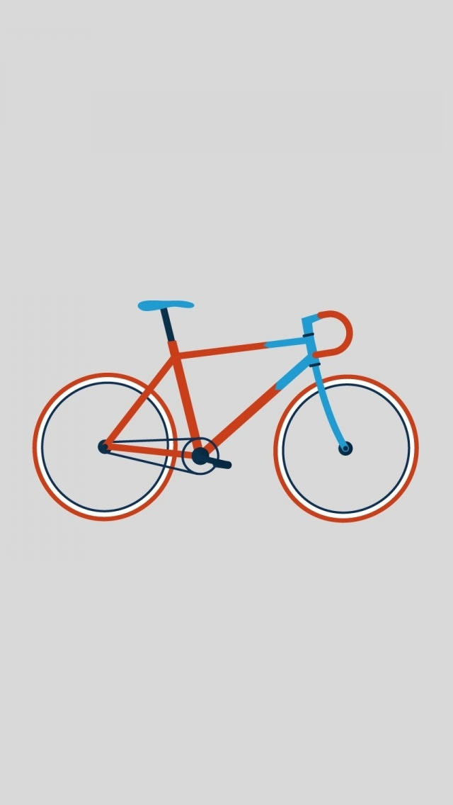 Hipster Bike iPhone 5 Wallpaper 640x1136