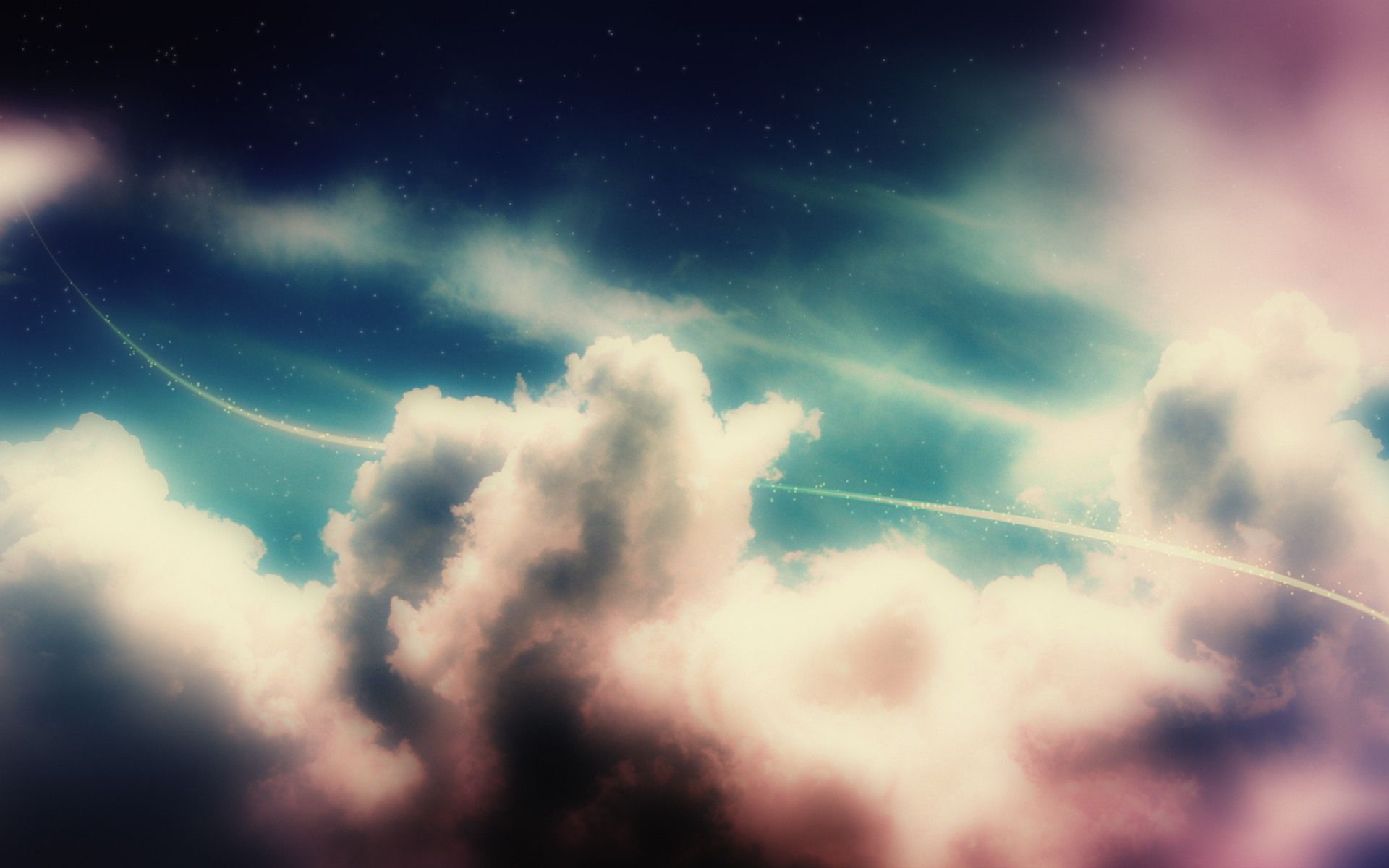 Beautiful Clouds desktop wallpaper