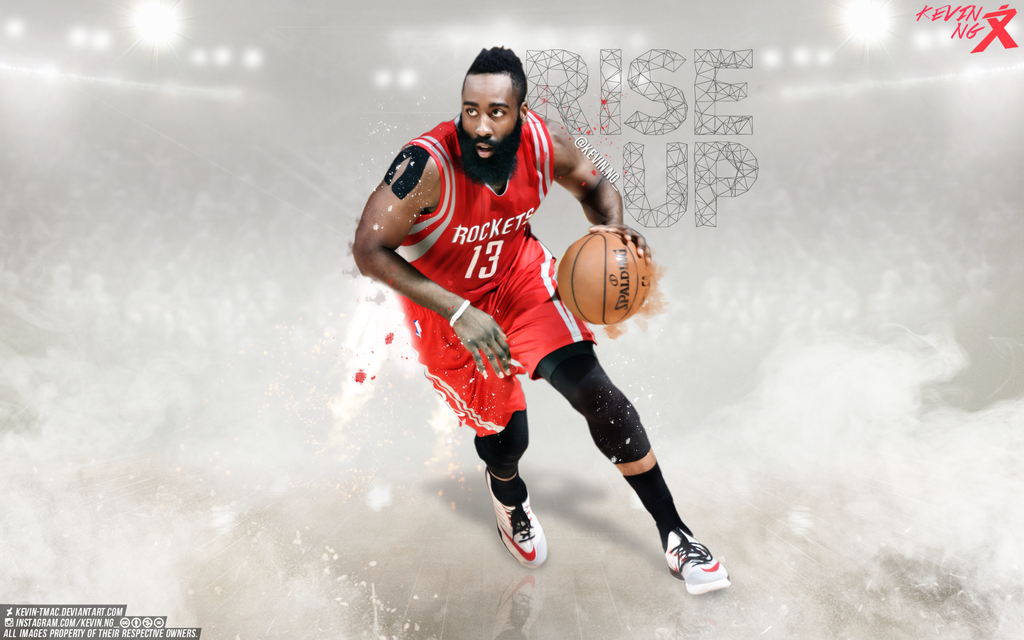 James Harden Rise Up Wallpaper by Kevin-tmac on DeviantArt